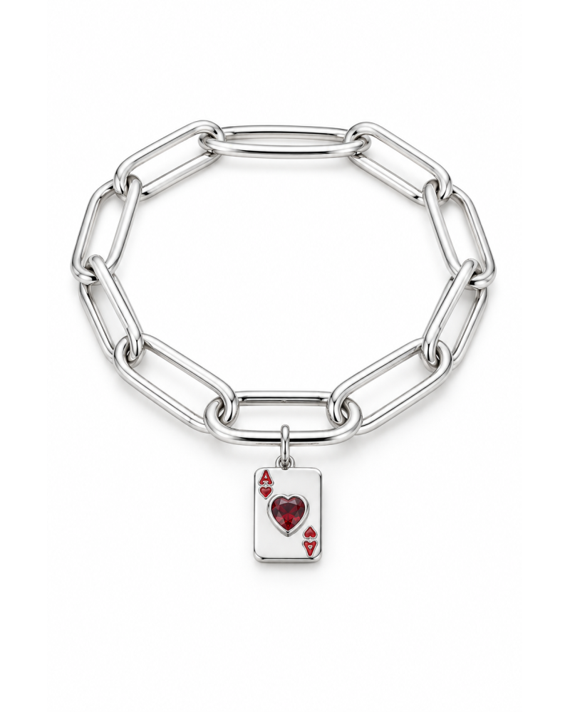 Le Bracelet sur fond blanc — maquette IA
